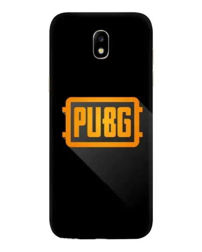 Чехол для Samsung Galaxy J5 2017 (J530F EU) с картинкой «PUBG — рамка лого»