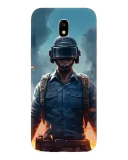 Чехол для Samsung Galaxy J5 2017 (J530F EU) с картинкой «PUBG — реалистичный герой»