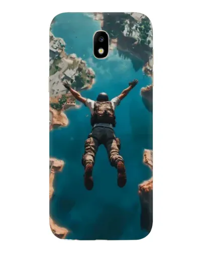 Чехол для Samsung Galaxy J5 2017 (J530F EU) с картинкой «PUBG — свободное падение»