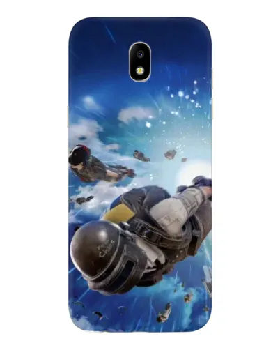 Чехол для Samsung Galaxy J5 2017 (J530F EU) с картинкой «Десант PUBG — прыжок»