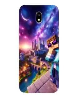 Чехол для Samsung Galaxy J5 2017 (J530F EU) с картинкой «Стив и космос» Чехол для Samsung Galaxy J5 2017 (J530F EU) с картинкой «Стив и космос»