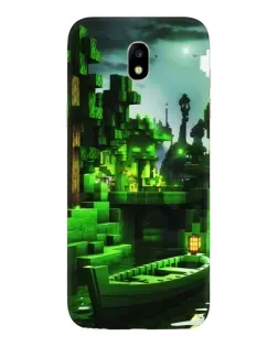 Чехол для Samsung Galaxy J5 2017 (J530F EU) с картинкой «Minecraft лесной пейзаж» Чехол для Samsung Galaxy J5 2017 (J530F EU) с картинкой «Minecraft лесной пейзаж»