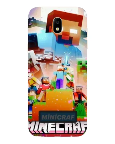 Чехол для Samsung Galaxy J5 2017 (J530F EU) с картинкой «Minecraft герои игры»
