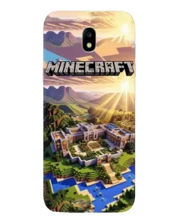 Чехол для Samsung Galaxy J5 2017 (J530F EU) с картинкой «Minecraft панорама»