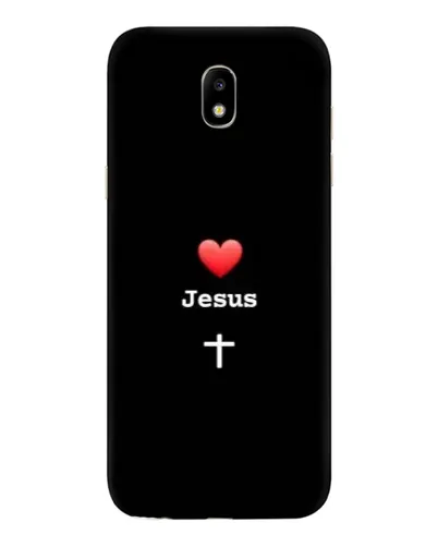 Чехол для Samsung Galaxy J5 2017 (J530F EU) с картинкой «Сердце - Jesus» Чехол для Samsung Galaxy J5 2017 (J530F EU) с картинкой «Сердце - Jesus»