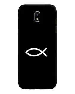 Чехол для Samsung Galaxy J5 2017 (J530F EU) с картинкой «Символ рыбы Jesus»