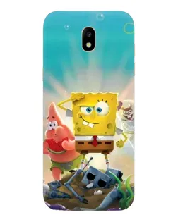 Чехол для Samsung Galaxy J5 2017 (J530F EU) с картинкой «Спанч Боб победитель»