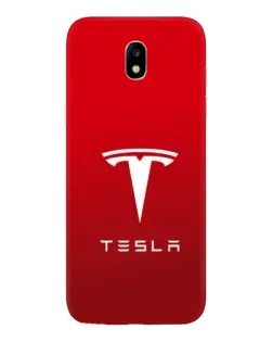 Чехол для Samsung Galaxy J5 2017 (J530F EU) с картинкой «Tesla Red Classic»