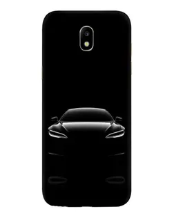 Чехол для Samsung Galaxy J5 2017 (J530F EU) с картинкой «Силуэт Tesla Night»