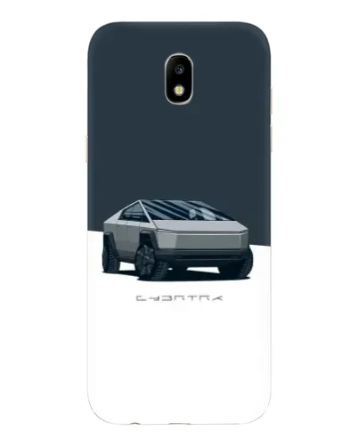 Чехол для Samsung Galaxy J5 2017 (J530F EU) с картинкой «Серебристый Cybertruck Tesla» Чехол для Samsung Galaxy J5 2017 (J530F EU) с картинкой «Серебристый Cybertruck Tesla»