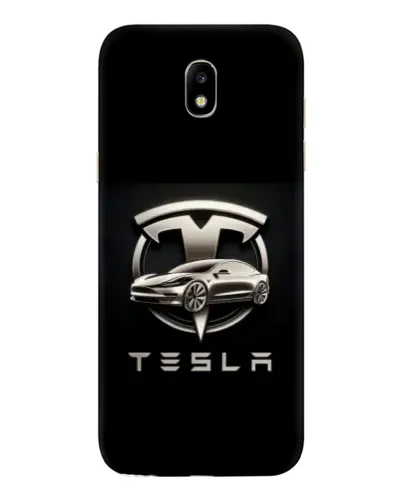 Чехол для Samsung Galaxy J5 2017 (J530F EU) с картинкой «Tesla — серебристое авто» Чехол для Samsung Galaxy J5 2017 (J530F EU) с картинкой «Tesla — серебристое авто»