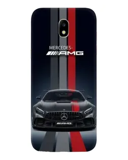 Чехол для Samsung Galaxy J5 2017 (J530F EU) с картинкой «Mercedes — белый карбон»