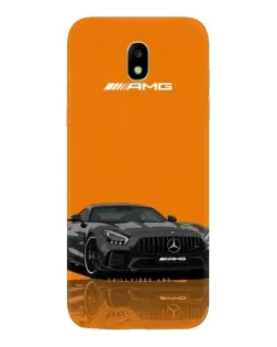Чохол для Samsung Galaxy J5 2017 (J530F EU) з картинкою «Помаранчевий Mercedes AMG»