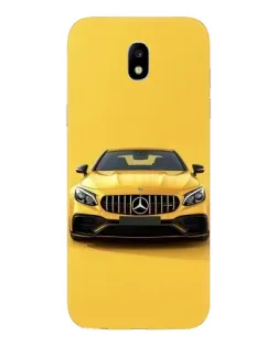 Чохол для Samsung Galaxy J5 2017 (J530F EU) з картинкою «Жовтий Mercedes GT»