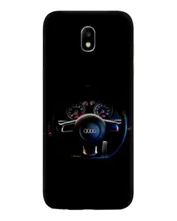 Чехол для Samsung Galaxy J5 2017 (J530F EU) с картинкой «Салон Audi — руль»