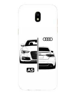 Чехол для Samsung Galaxy J5 2017 (J530F EU) с картинкой «Audi — контрастный дизайн»