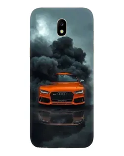 Чехол для Samsung Galaxy J5 2017 (J530F EU) с картинкой «Audi в облаках дыма»