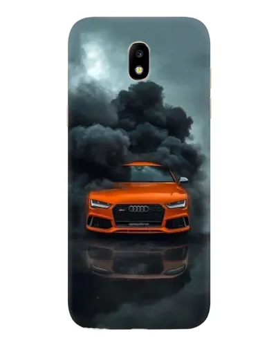 Чехол для Samsung Galaxy J5 2017 (J530F EU) с картинкой «Audi в облаках дыма»