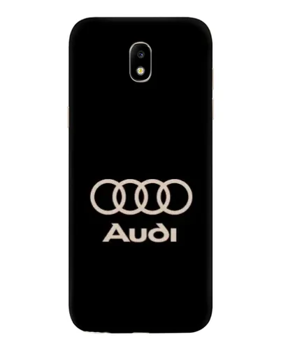Чехол для Samsung Galaxy J5 2017 (J530F EU) с картинкой «Audi — золотой логотип»