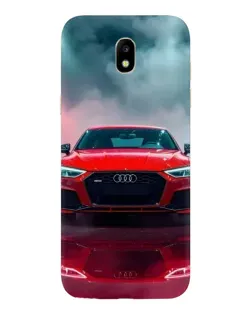 Чехол для Samsung Galaxy J5 2017 (J530F EU) с картинкой «Audi RS — красный стиль»