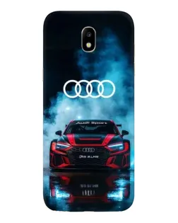 Чехол для Samsung Galaxy J5 2017 (J530F EU) с картинкой «Audi Sport — неон»