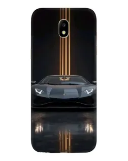 Чохол для Samsung Galaxy J5 2017 (J530F EU) з картинкою «Lamborghini золоті лінії»