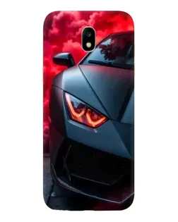 Чохол для Samsung Galaxy J5 2017 (J530F EU) з картинкою «Lamborghini червоне сяйво»