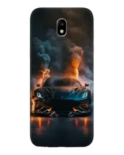 Чохол для Samsung Galaxy J5 2017 (J530F EU) з картинкою «Lamborghini димна естетика»