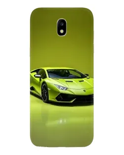Чохол для Samsung Galaxy J5 2017 (J530F EU) з картинкою «Салатовий Lamborghini Huracan»