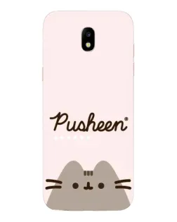 Чехол для Samsung Galaxy J5 2017 (J530F EU) с картинкой «Pusheen логотип»
