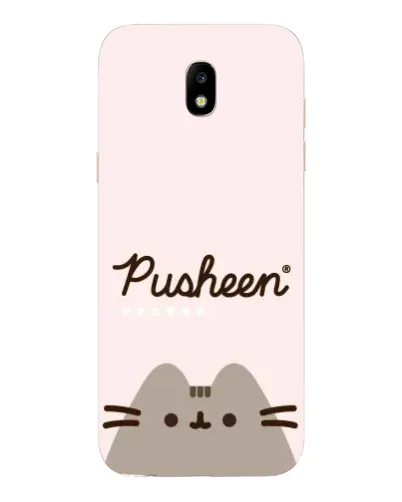 Чехол для Samsung Galaxy J5 2017 (J530F EU) с картинкой «Pusheen логотип»