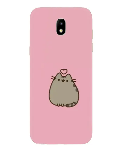 Чехол для Samsung Galaxy J5 2017 (J530F EU) с картинкой «Pusheen сердце»