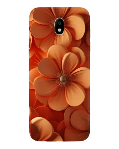 Чехол для Samsung Galaxy J5 2017 (J530F EU) с картинкой «Оранжевый макро цветок»