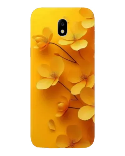Чехол для Samsung Galaxy J5 2017 (J530F EU) с картинкой «Золотые лепестки»