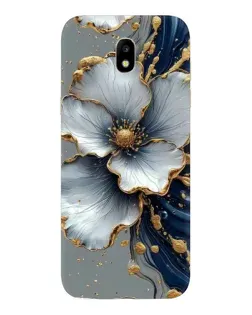 Чехол для Samsung Galaxy J5 2017 (J530F EU) с картинкой «Белый цветок и золотой флюид» Чехол для Samsung Galaxy J5 2017 (J530F EU) с картинкой «Белый цветок и золотой флюид»