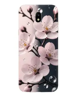 Чехол для Samsung Galaxy J5 2017 (J530F EU) с картинкой «Нежная сакура и капли» Чехол для Samsung Galaxy J5 2017 (J530F EU) с картинкой «Нежная сакура и капли»