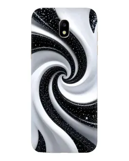 Чехол для Samsung Galaxy J5 2017 (J530F EU) с картинкой «Черно-белая спираль» Чехол для Samsung Galaxy J5 2017 (J530F EU) с картинкой «Черно-белая спираль»