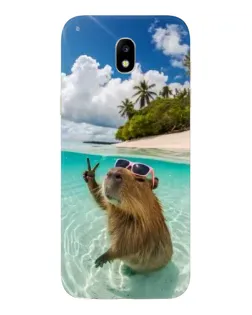 Чохол для Samsung Galaxy J5 2017 (J530F EU) з картинкою «Капібара на морі»