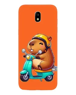 Чохол для Samsung Galaxy J5 2017 (J530F EU) з картинкою «Капібара на скутері»