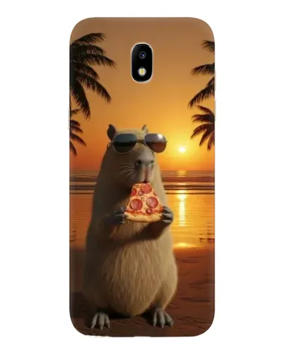 Чохол для Samsung Galaxy J5 2017 (J530F EU) з картинкою «Капібара з піцою»