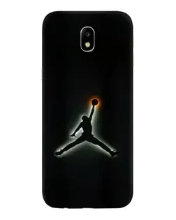 Чехол для Samsung Galaxy J7 2017 (J730F EU) с картинкой «Jordan Gradient Logo»