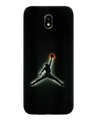 Чехол для Samsung Galaxy J7 2017 (J730F EU) с картинкой «Jordan Gradient Logo»