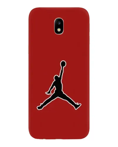 Чехол для Samsung Galaxy J7 2017 (J730F EU) с картинкой «Jordan Red Back»