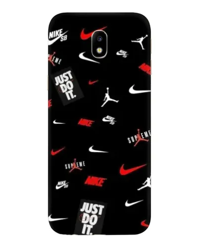 Чехол для Samsung Galaxy J7 2017 (J730F EU) с картинкой «Nike Mix Pattern»