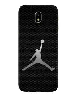 Чехол для Samsung Galaxy J7 2017 (J730F EU) с картинкой «Jordan Dark Carbon»
