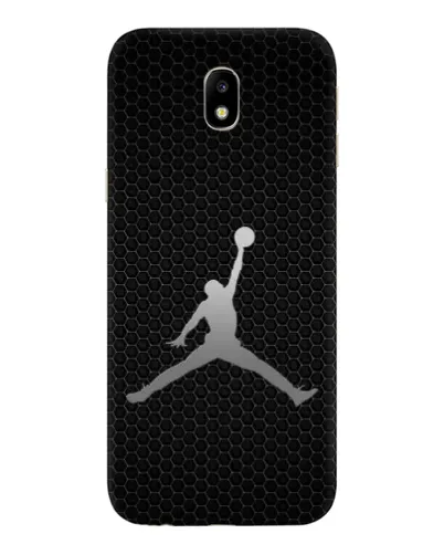 Чехол для Samsung Galaxy J7 2017 (J730F EU) с картинкой «Jordan Dark Carbon»