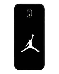 Чехол для Samsung Galaxy J7 2017 (J730F EU) с картинкой «Jordan Silhouette»