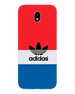 Чехол для Samsung Galaxy J7 2017 (J730F EU) с картинкой «Ретро блоки Adidas»
