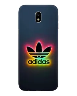 Чехол для Samsung Galaxy J7 2017 (J730F EU) с картинкой «Неоновый Adidas»