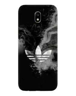 Чехол для Samsung Galaxy J7 2017 (J730F EU) с картинкой «Абстрактный дым Adidas»